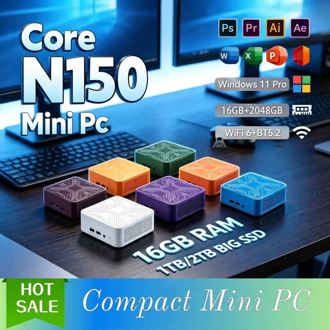 Pc Gaming Cost - Mini PC Core N150, portátil y