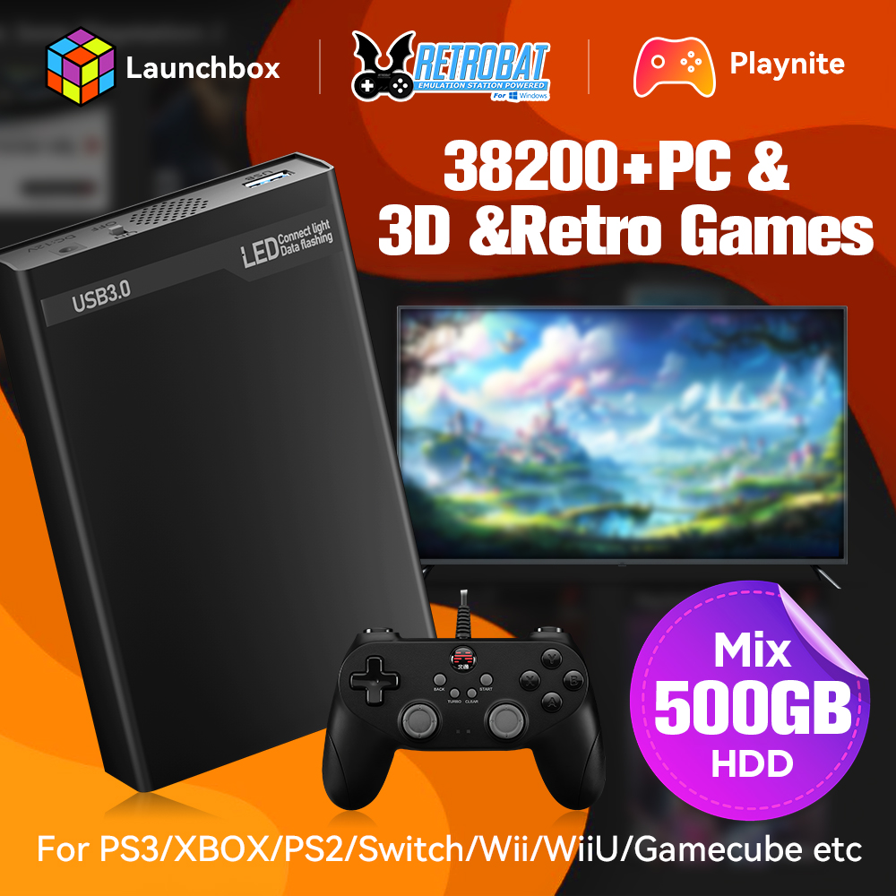 Pc Gaming Aaa - JMachen Mix 500GB HDD para juegos
