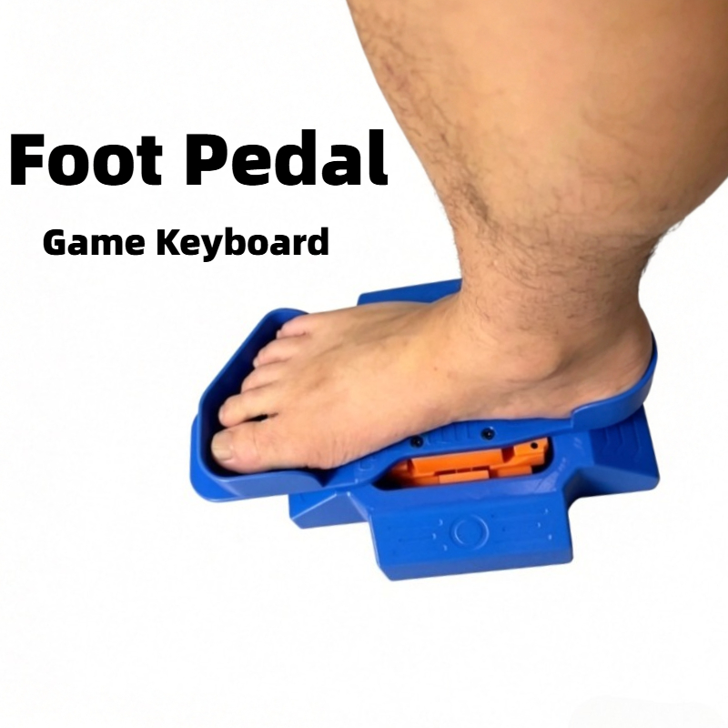 Usb Foot Pedal Gaming - Teclado de Pedal para Juegos, Personalizado