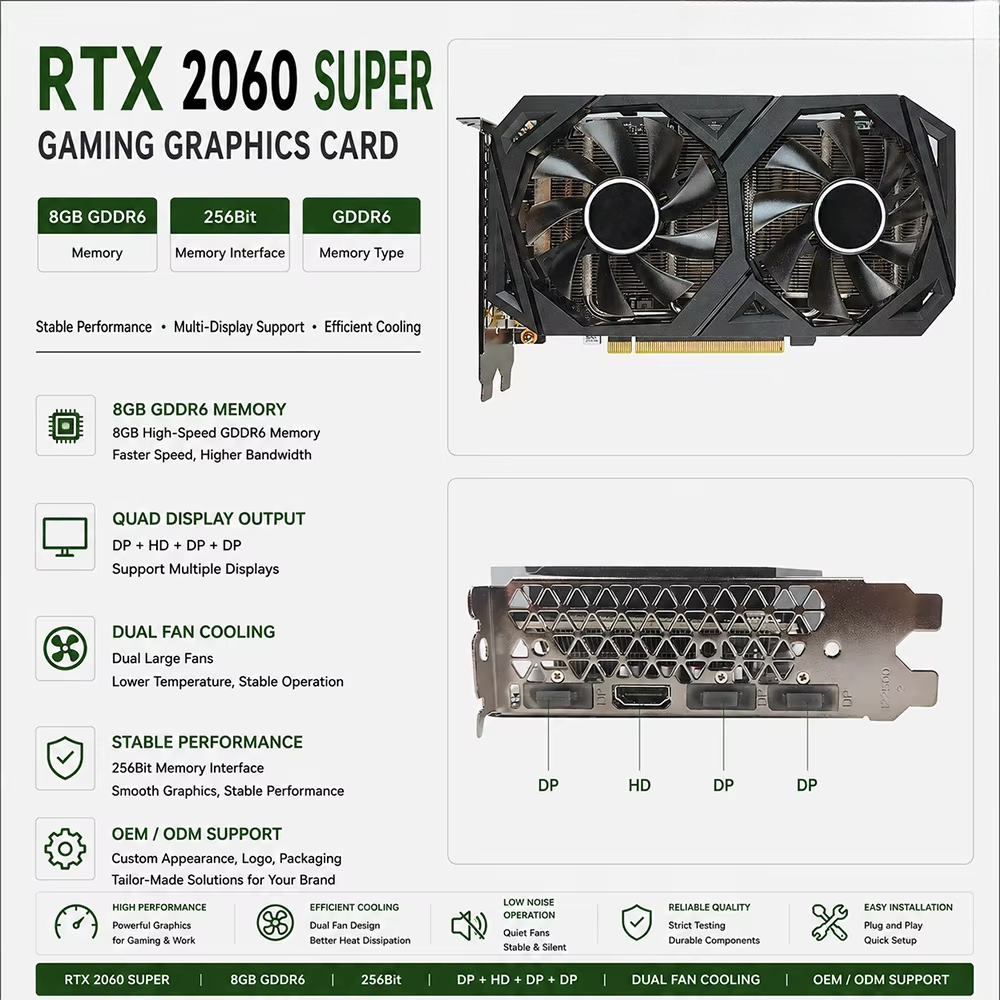 Pc Gaming Cost - Tarjeta Gráfica RTX 2060 Super de
