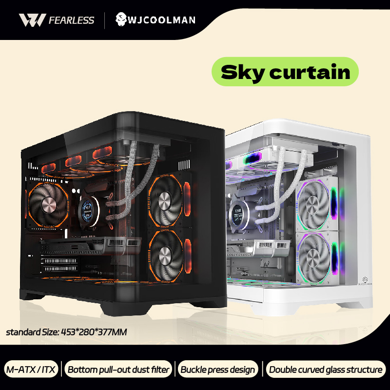 Pc Gaming Vist - Gabinete para PC Gaming WJCOOLMAN Sky