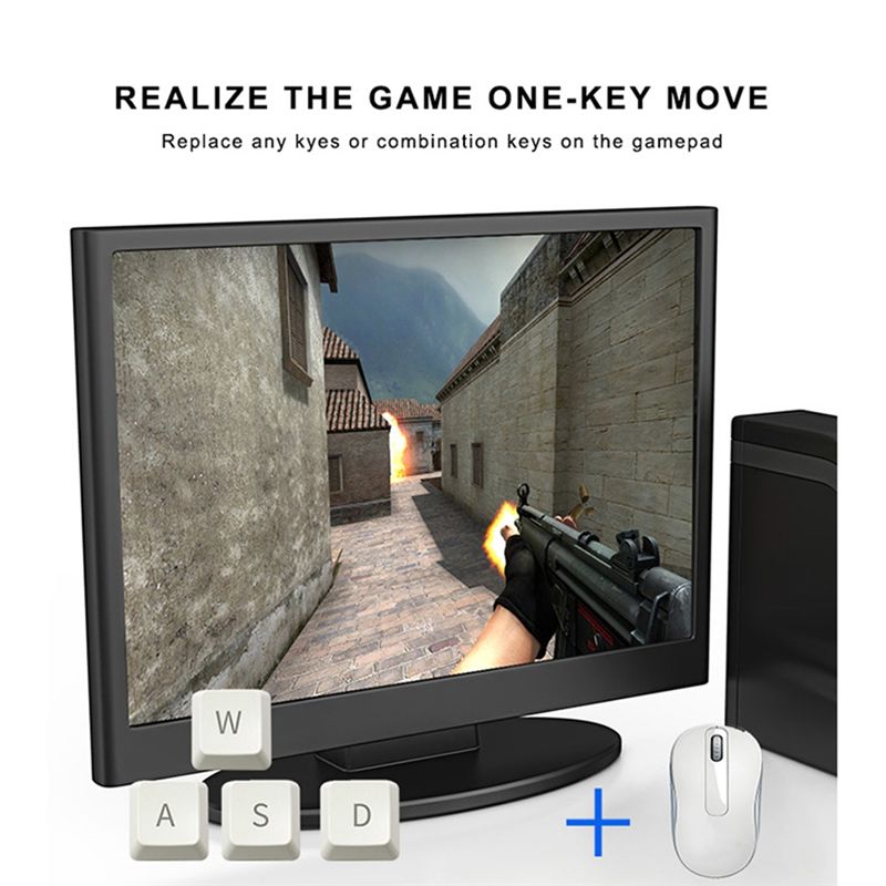 Usb Foot Pedal Gaming - Controlador de Pedal Triple USB A64I,