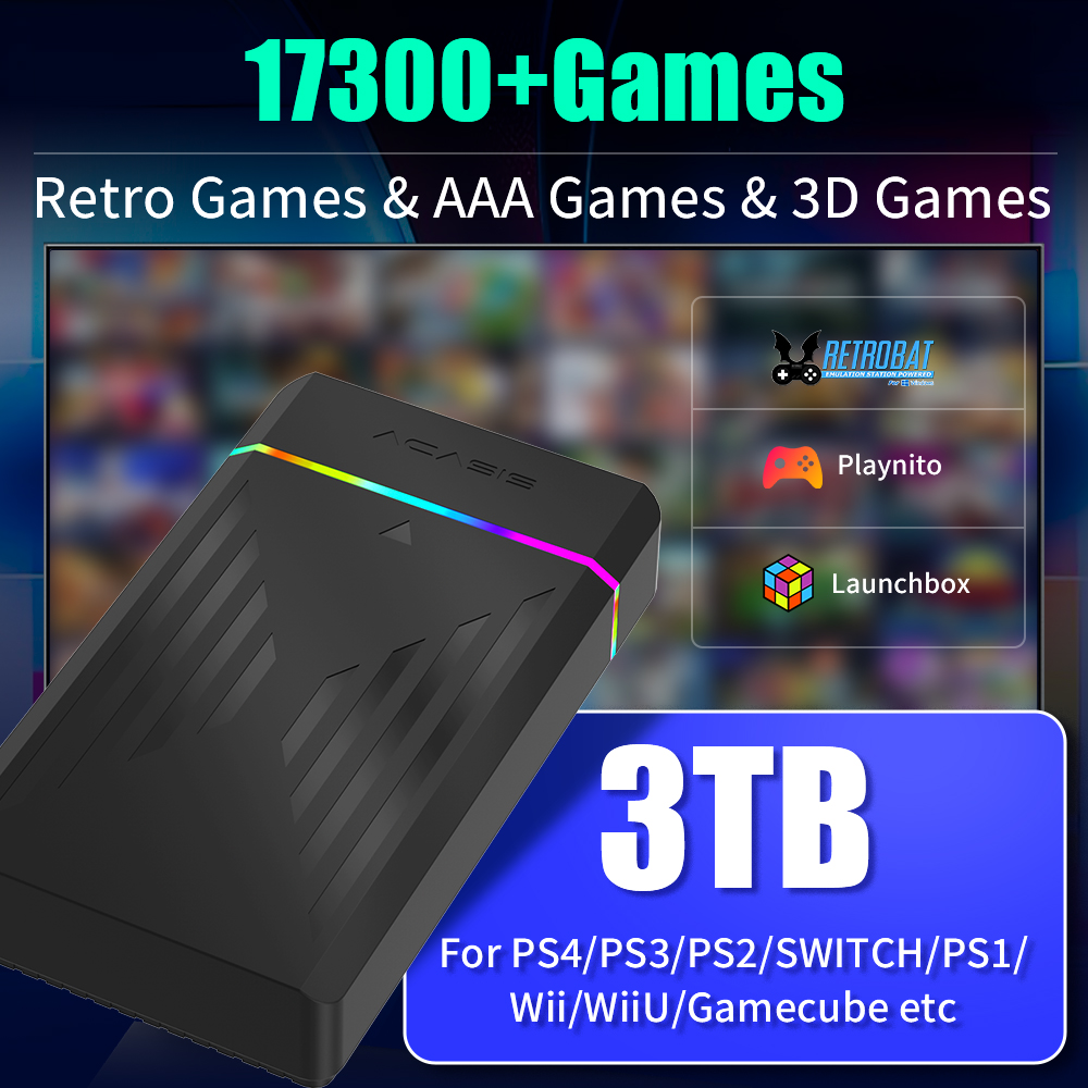 Pc Gaming Aaa - Consola de Juegos Retro JMachen 3