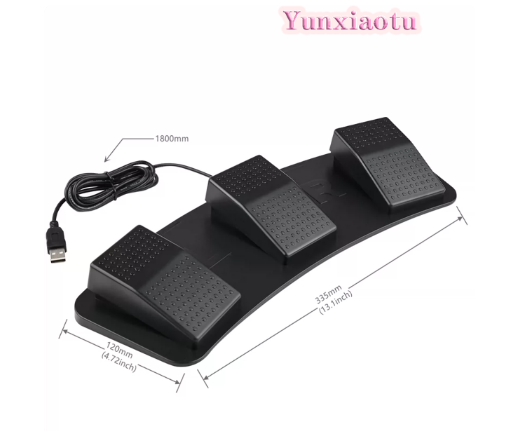 Usb Foot Pedal Gaming - Pedal de pie USB de 3