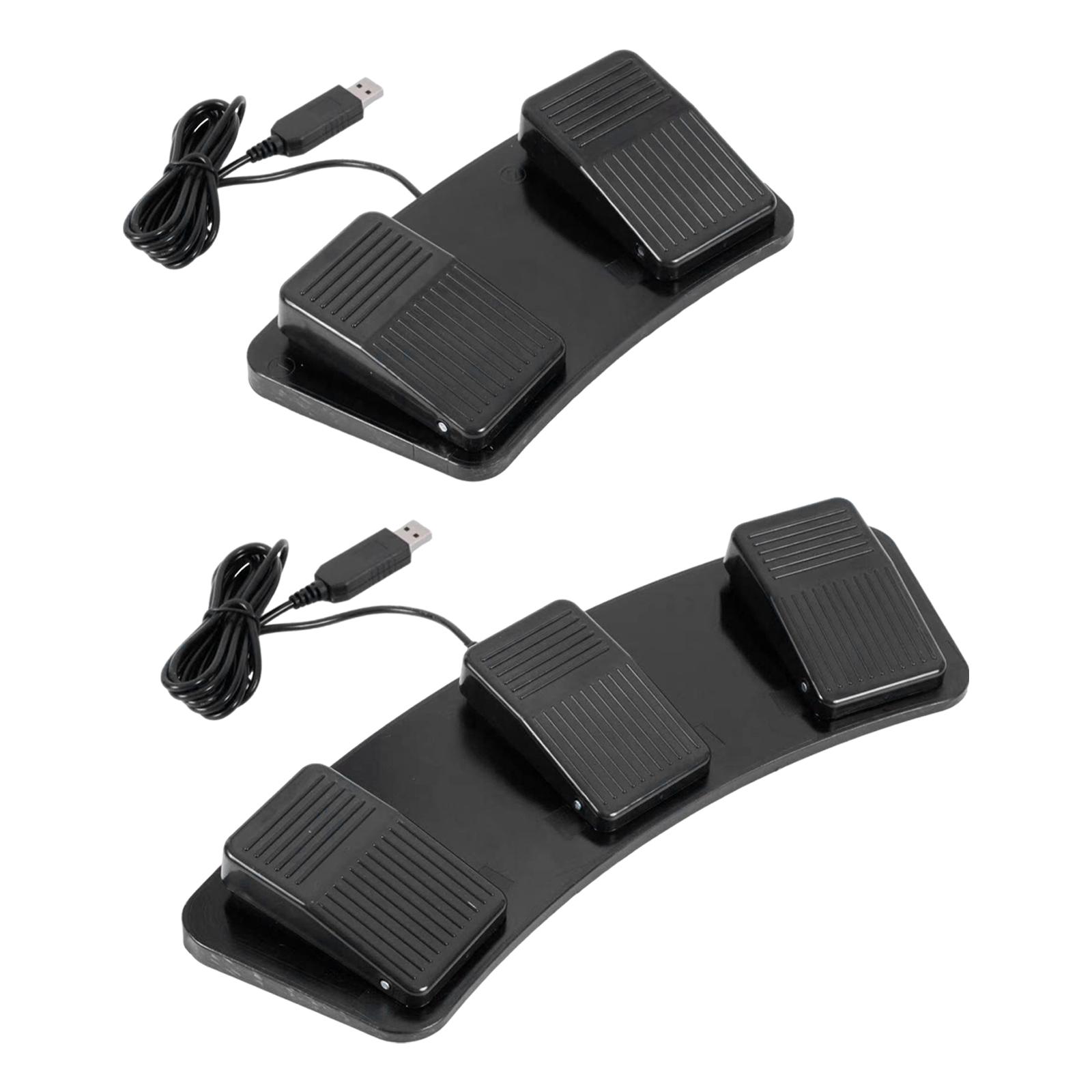 Usb Foot Pedal Gaming - Pedal USB de Control Mecánico Plug