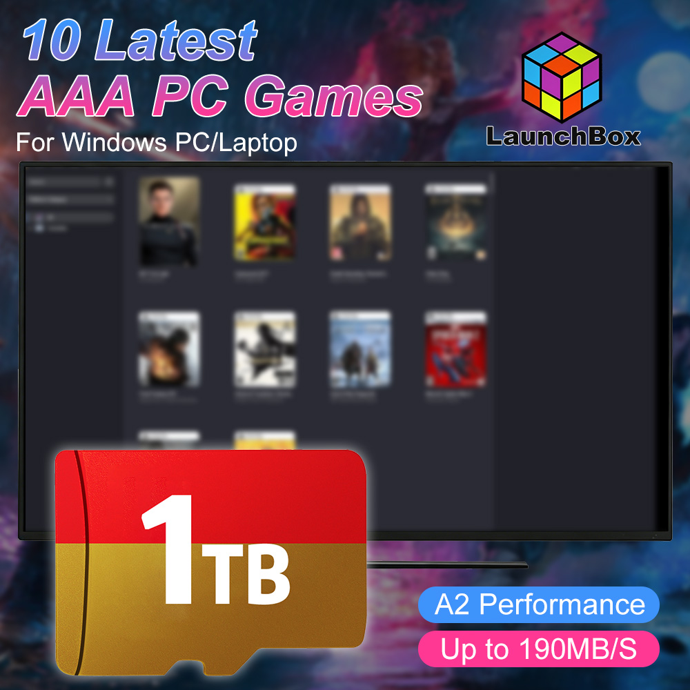Pc Gaming Aaa - Tarjeta TF de 1TB para Juegos