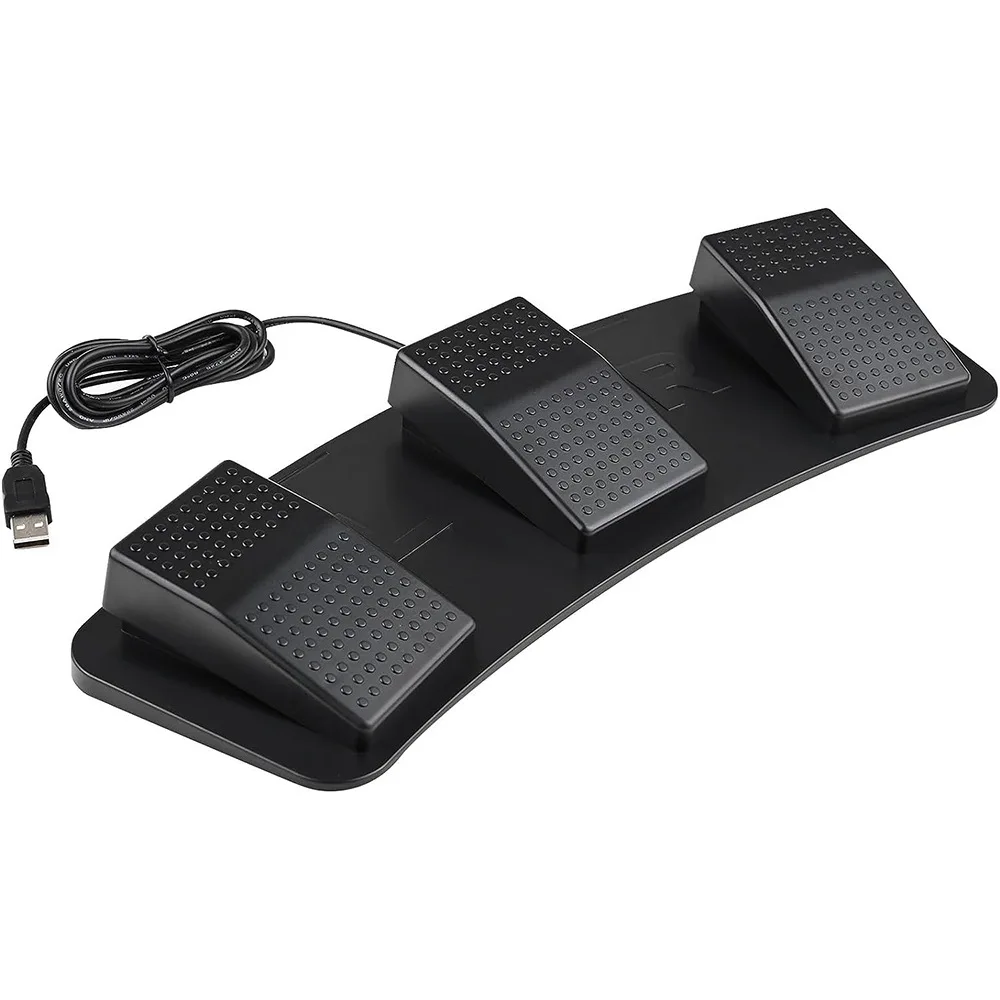 Usb Foot Pedal Gaming - Pedal de pedalera triple USB programable