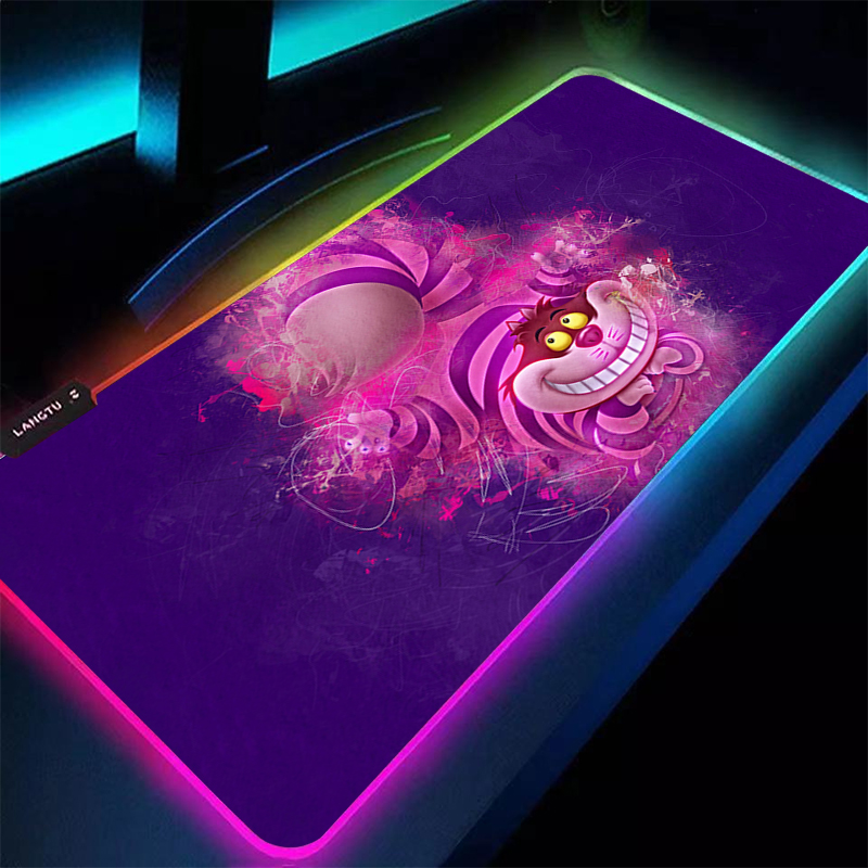 Pc Gaming Notebook - Alfombrilla de ratón grande RGB A-Alices
