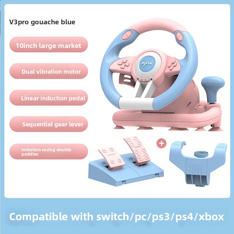 Volante de Juego Pxn V3 Pro 18 - Pc Gaming Xbox Controller reseña y precio