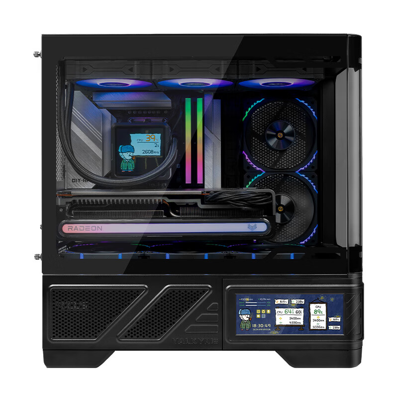 VALKYRIE M-ATX PC Case Gaming  - Pc Gaming Vist reseña y precio