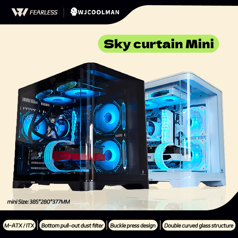 Gabinete para PC Gaming WJCOOL - Pc Gaming Vist reseña y precio