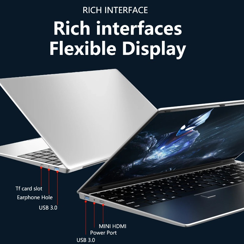 【Brand+】Portátil de 15.6 Pulga - Pc Gaming Notebook reseña y precio
