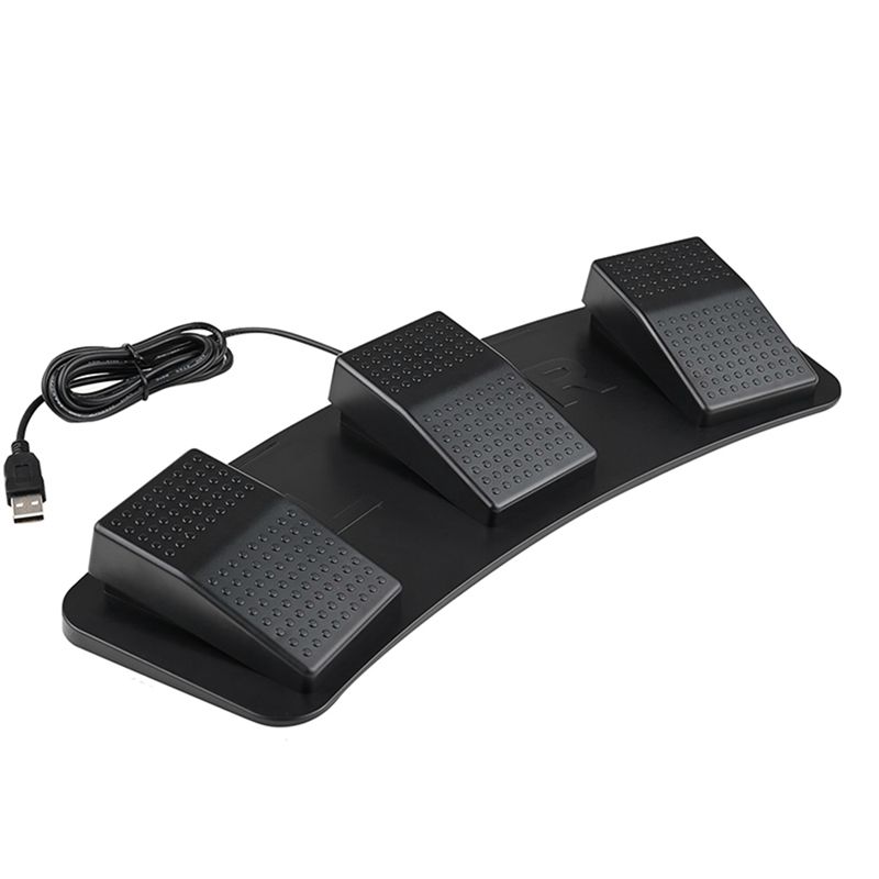 Controlador de pedal triple A1 - Usb Foot Pedal Gaming reseña y precio