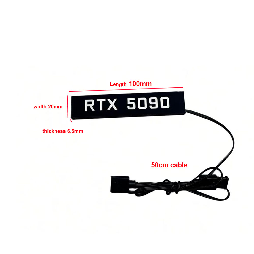 Panel de iluminación de tarjet - Pc Gaming Rtx 5090 reseña y precio