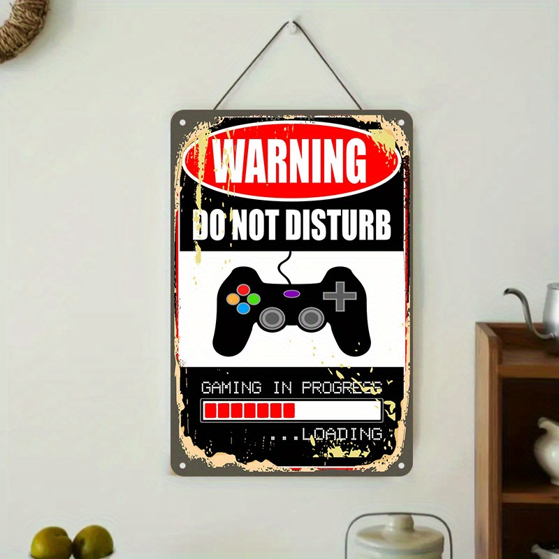 Letrero Metálico de Juego con  - Gaming Controller reseña y precio