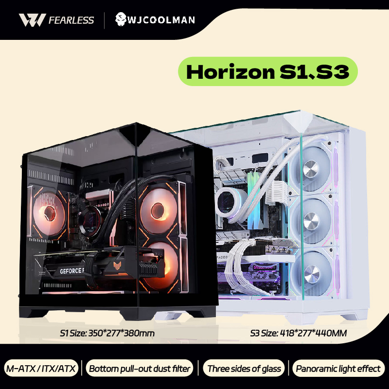 Gabinete para PC Gaming WJCOOL - Pc Gaming Vist reseña y precio