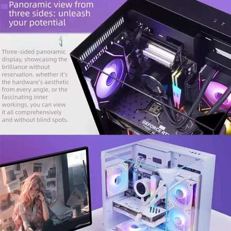 Gabinete para PC Gaming WJCOOL - Pc Gaming Vist reseña y precio