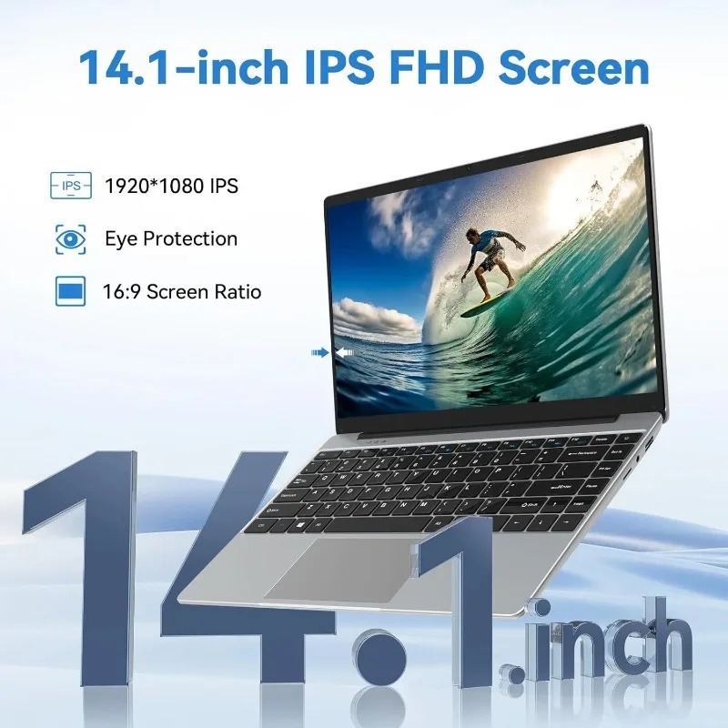 Portátil para juegos de 14.1 p - Pc Gaming Notebook reseña y precio