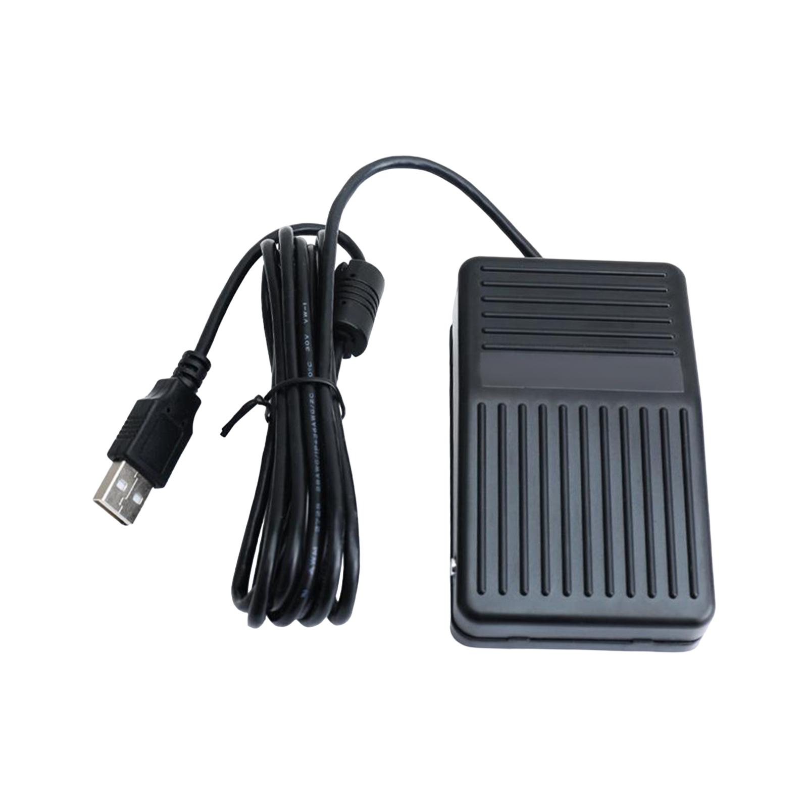 Pedal de pie USB antideslizant - Usb Foot Pedal Gaming reseña y precio